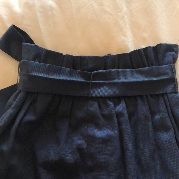 Navy BCBGeneration Skirt with Bow - Picture 4 of 5